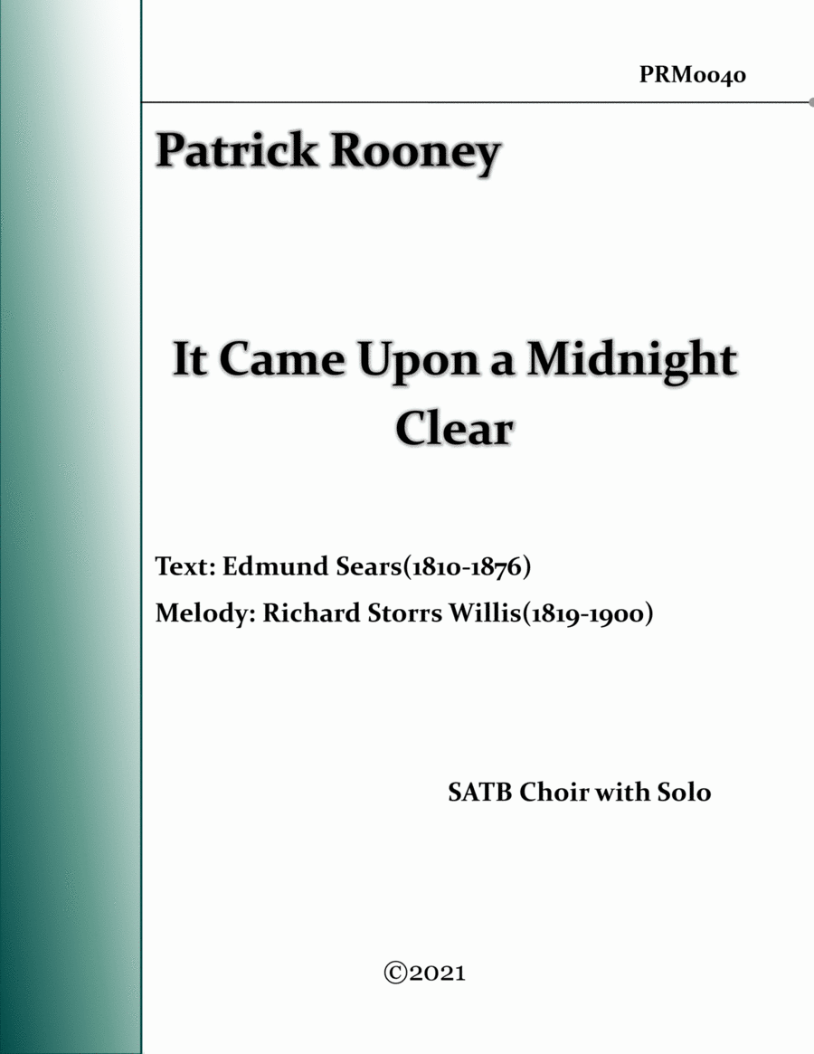 It Came Upon a Midnight Clear Divisi scores gallery preview page 1