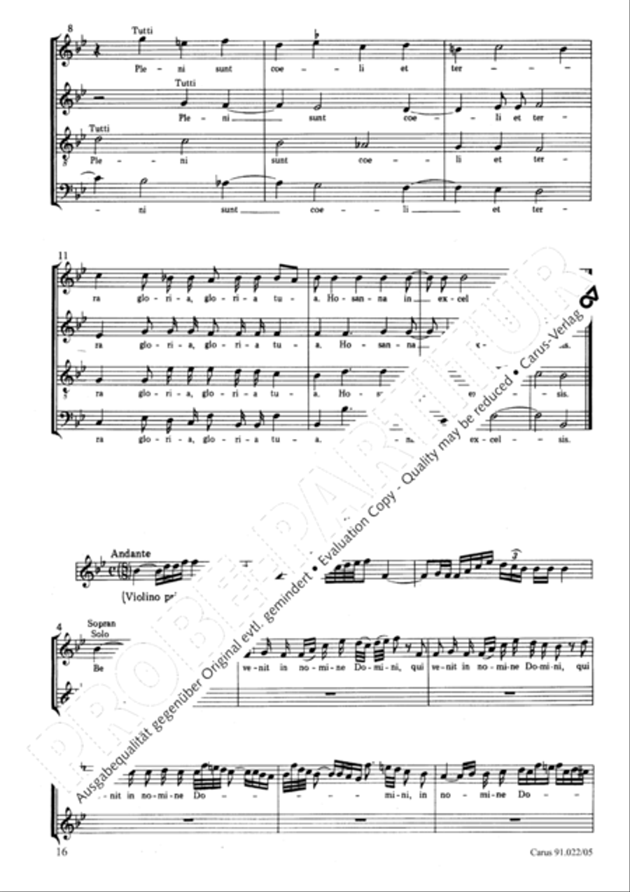 Requiem in B Requiem in B 4-Part scores gallery preview page 17