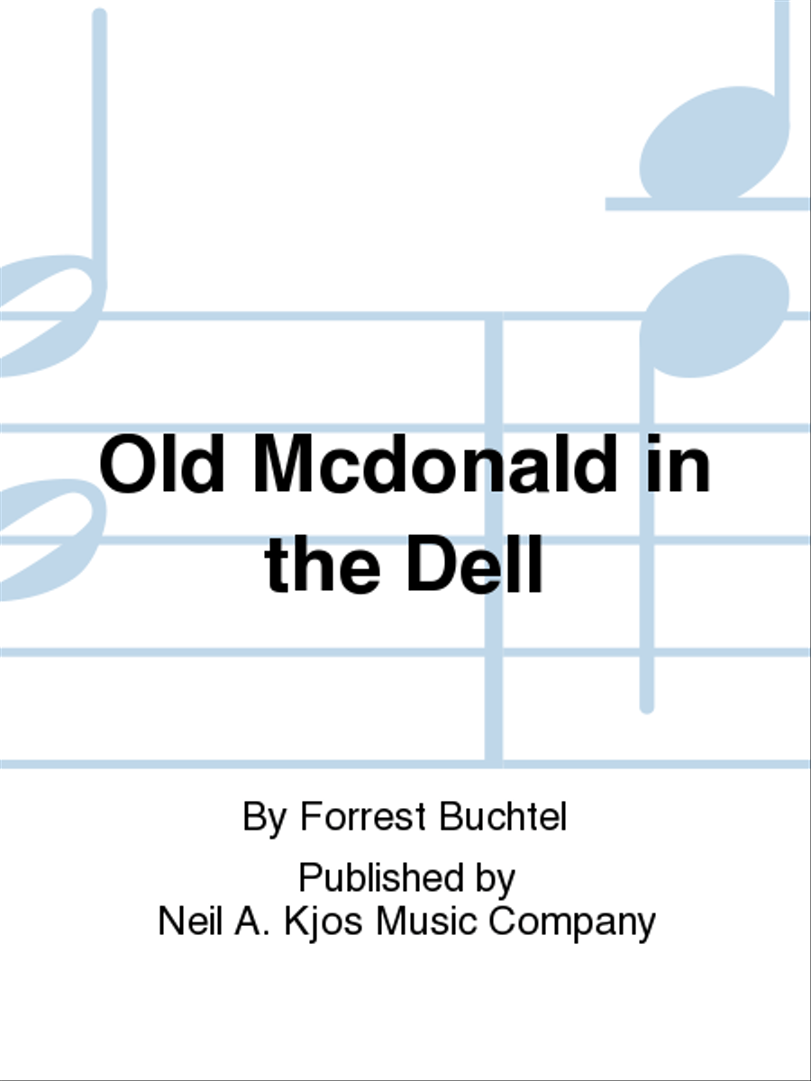 Old McDonald in the Dell Orchestra scores gallery preview page 1