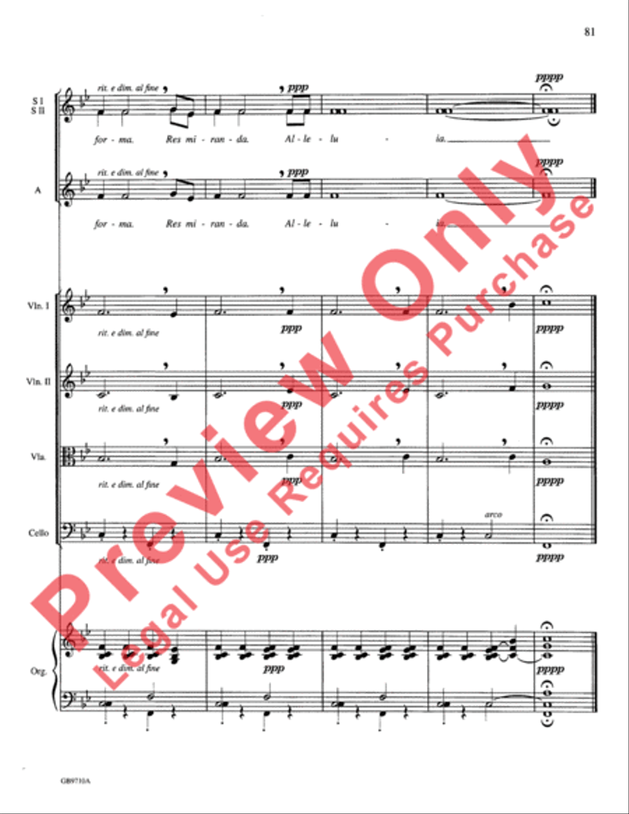 A Festival of Lessons and Carols Choir scores gallery preview page 82