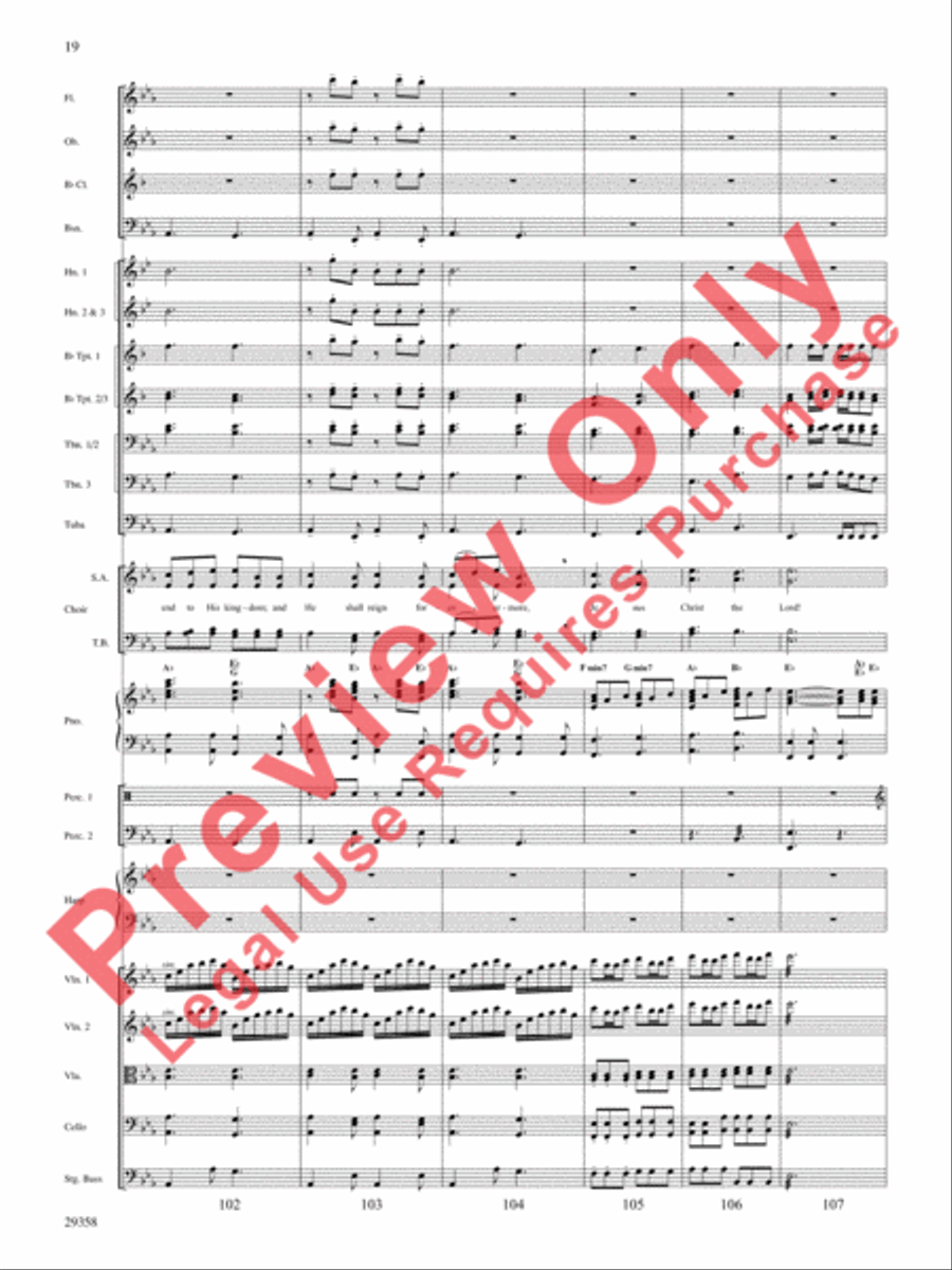 Rejoice Rejoice Choir scores gallery preview page 19