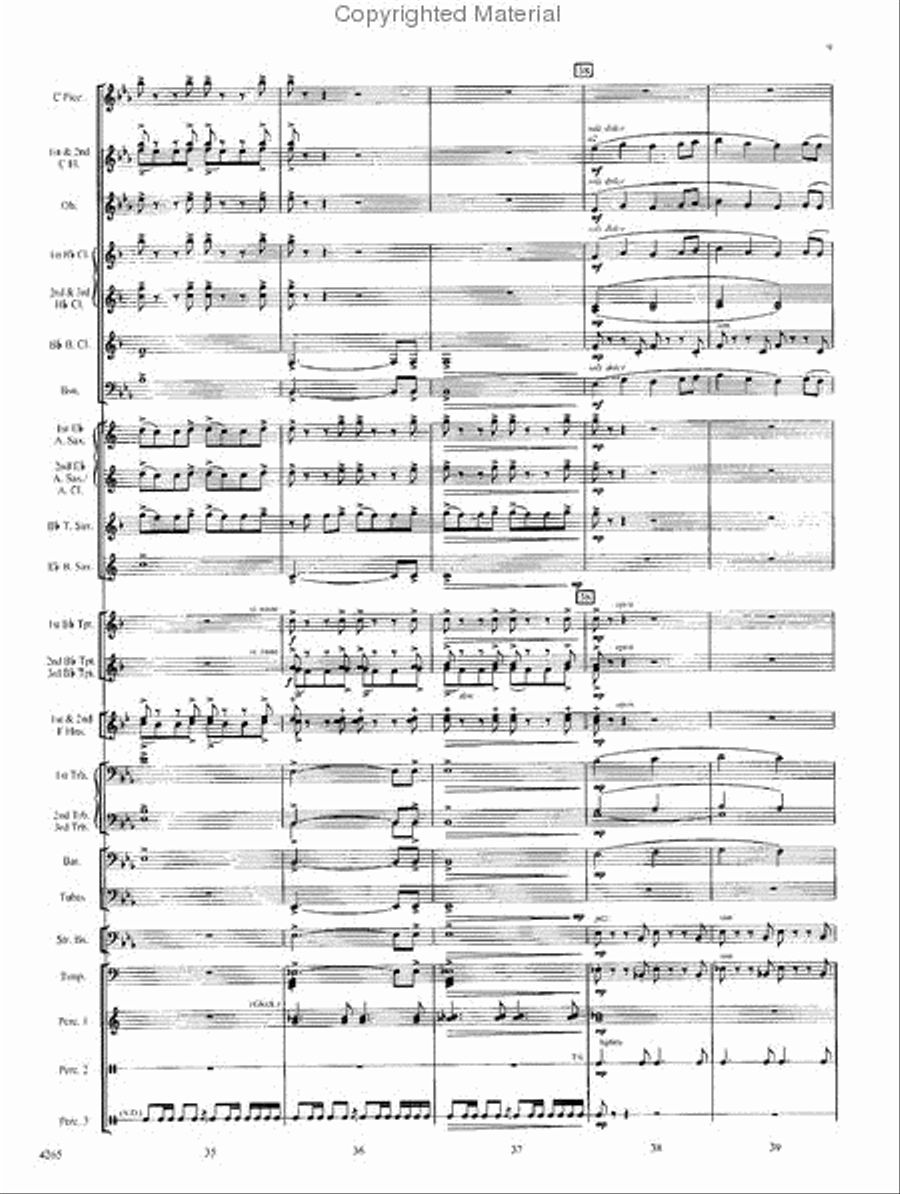 River of Life Concert Band scores gallery preview page 8