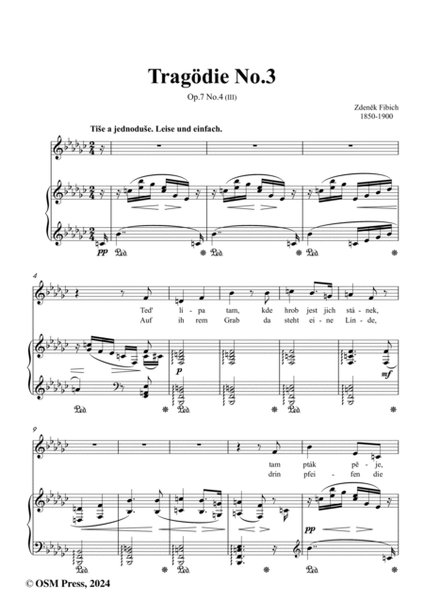 Fibich-Tragödie No.3,in G flat Major
