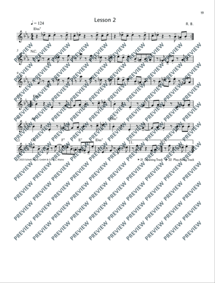 Total Funk Trumpet Trumpet Duet scores gallery preview page 20