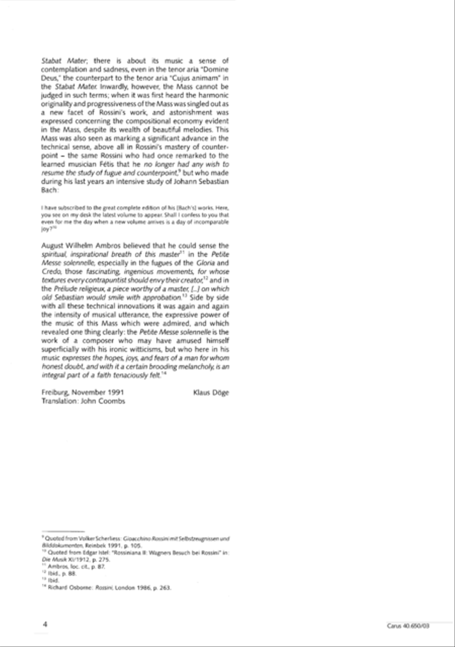 Petite Messe solennelle 4-Part scores gallery preview page 7