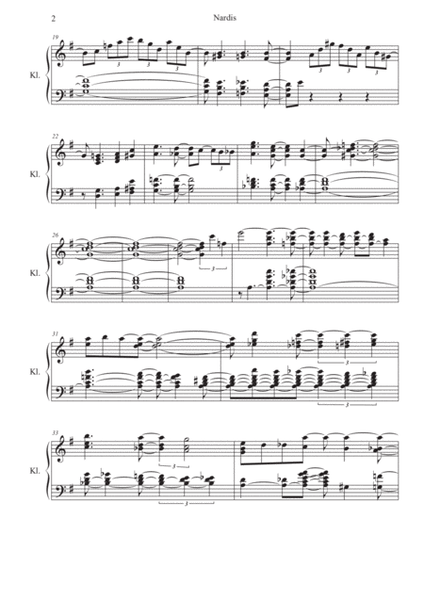 Nardis (Modern Jazz Piano Arrangement) image number null