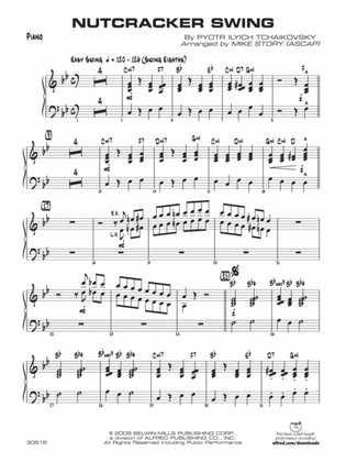 Nutcracker Swing: Piano Accompaniment