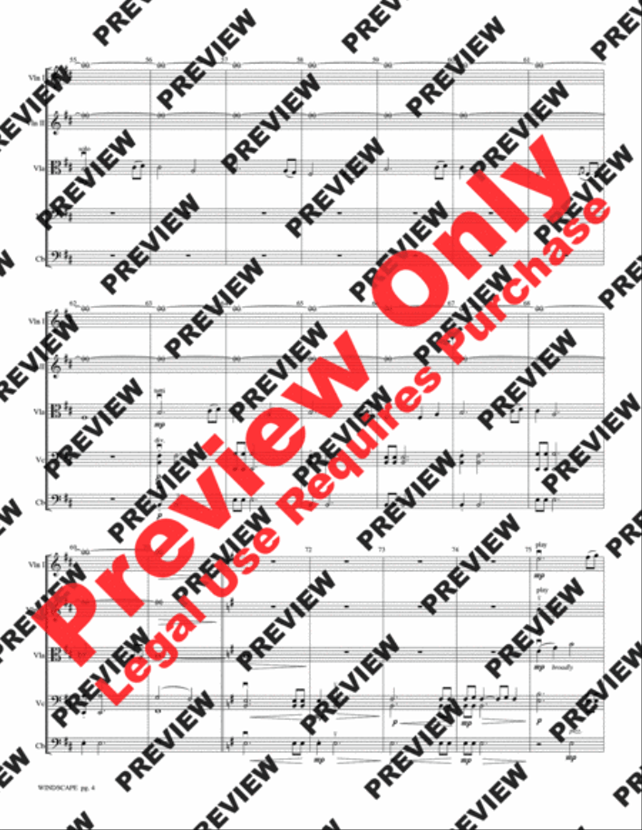 Windscape String Orchestra scores gallery preview page 7