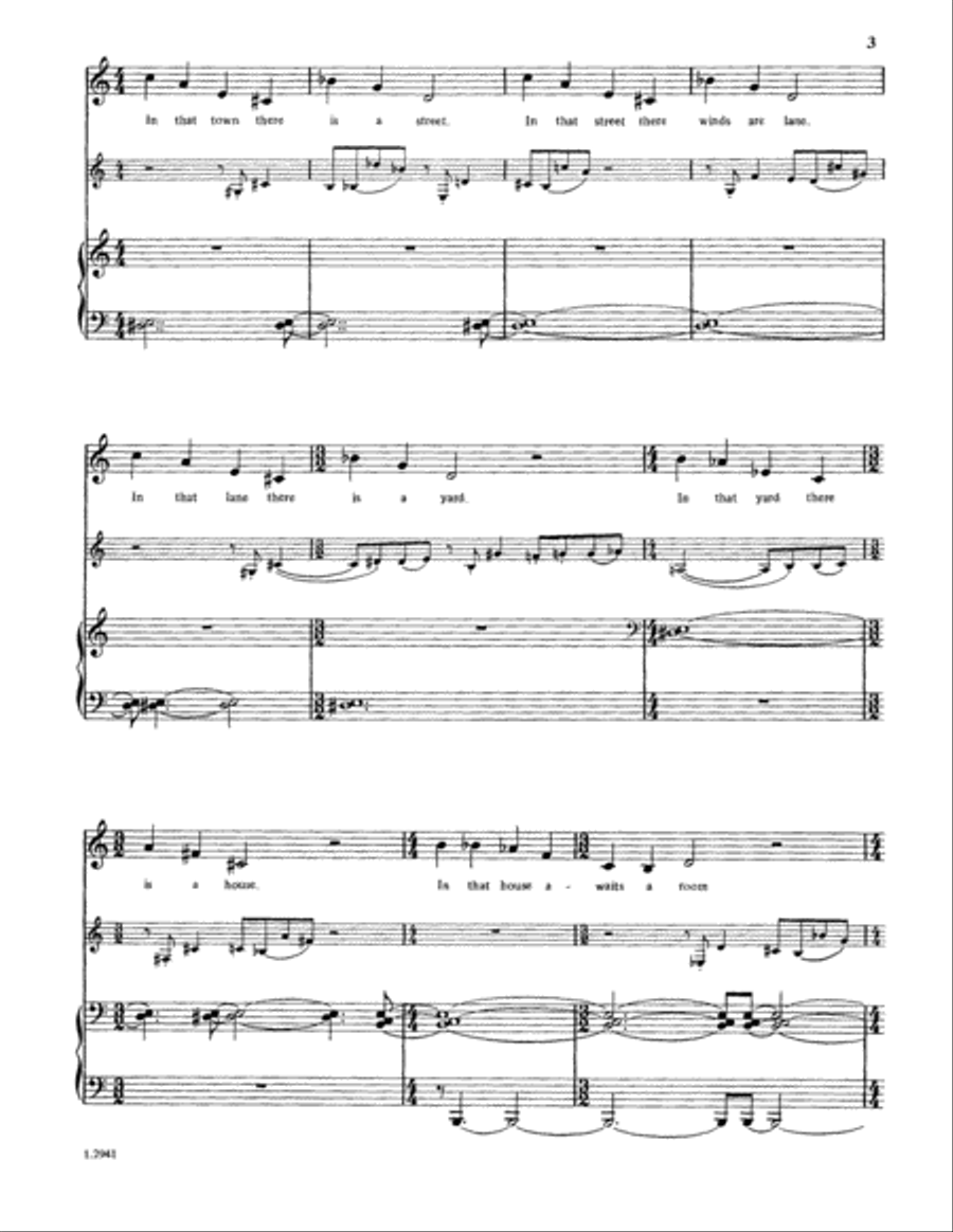 Four Songs Four Songs Bassoon scores gallery preview page 4