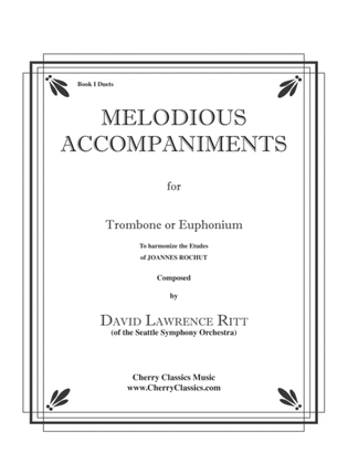 Melodious Accompaniments to Rochut Etudes Book 1 for Trombone or Euphonium