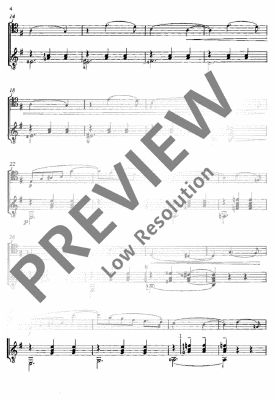 Valse sentimentale Cello scores gallery preview page 5