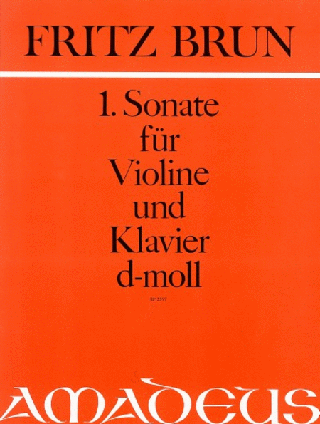 Sonate No. 1 D minor