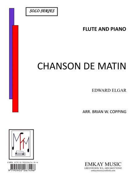 CHANSON DE MATIN – FLUTE & PIANO image number null