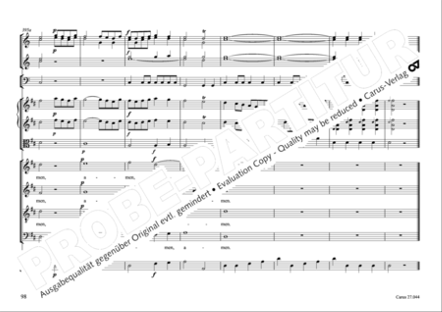 Messa per il Santissimo Natale 4-Part scores gallery preview page 89