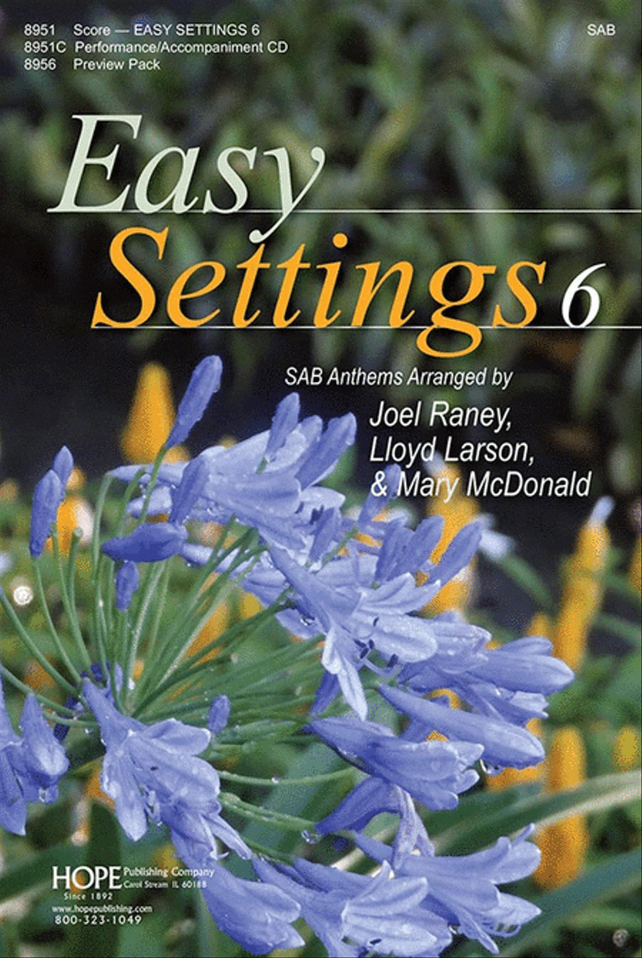 Easy Settings 6 CD scores gallery preview page 1