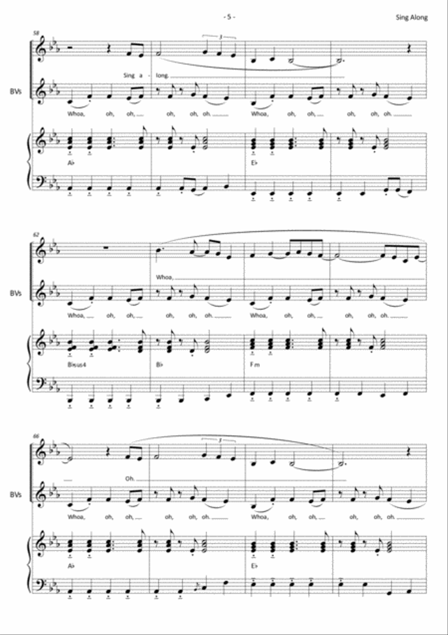 Sing Along Sing Along Voice scores gallery preview page 5
