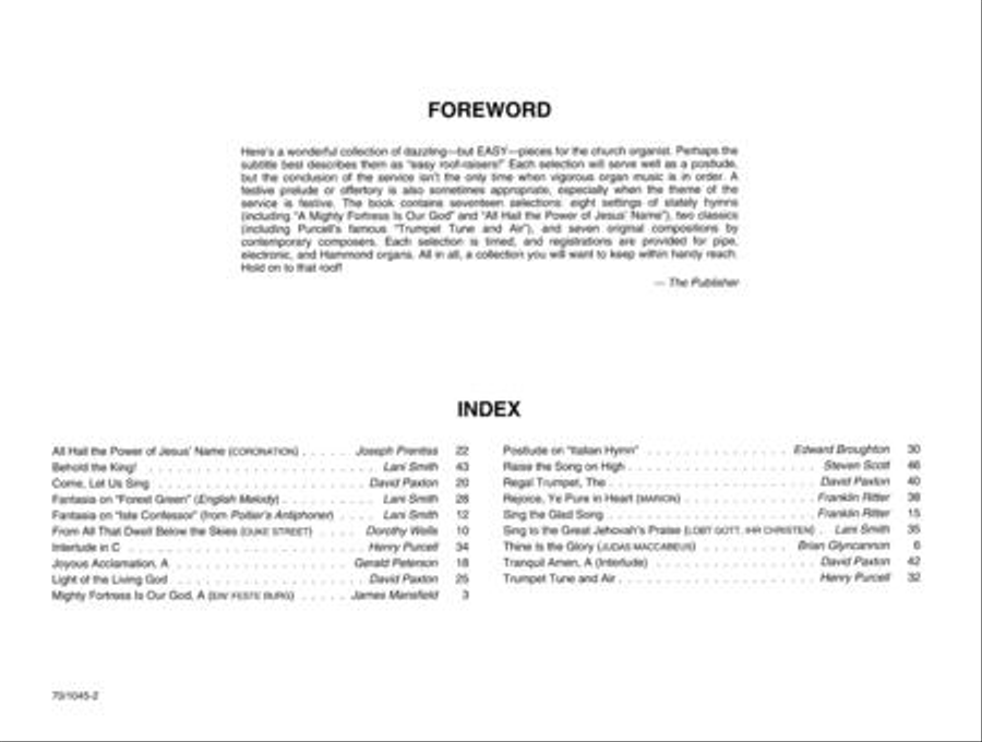 Pull Out All the Stops! Organ Solo scores gallery preview page 3