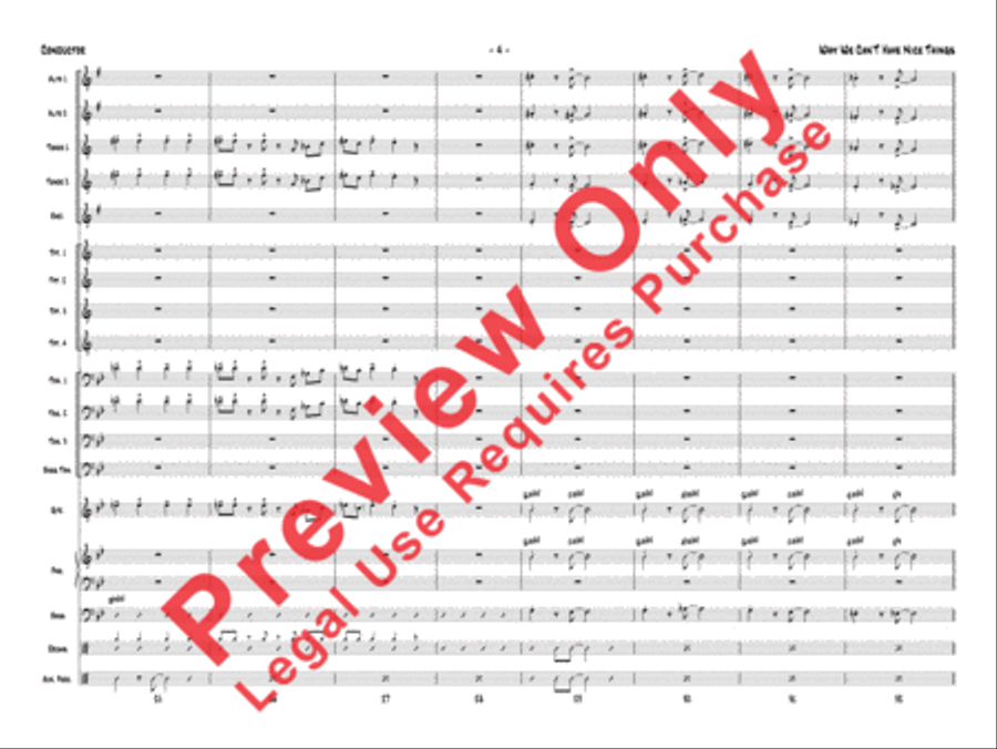 Why We Can't Have Nice Things Jazz Ensemble scores gallery preview page 5