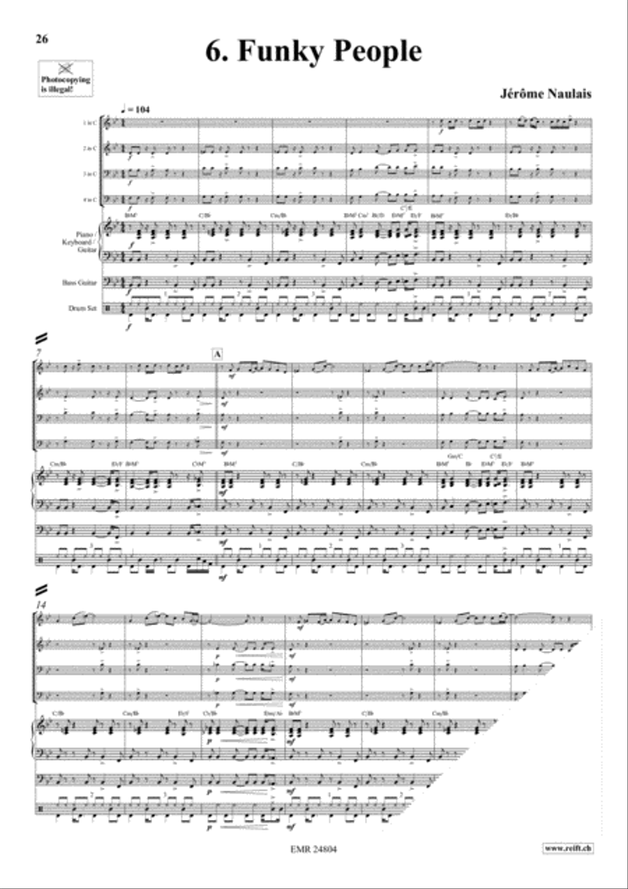 Play With Your Band Volume 2 Brass Ensemble scores gallery preview page 9