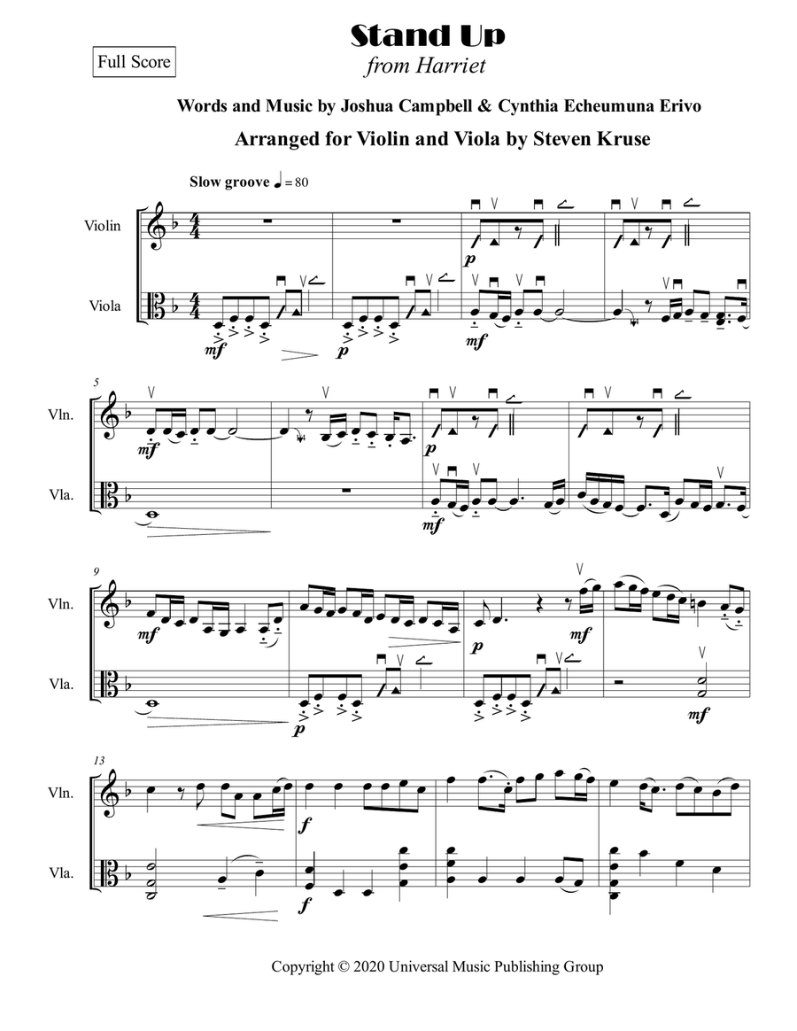 Stand Up String Duet scores gallery preview page 4