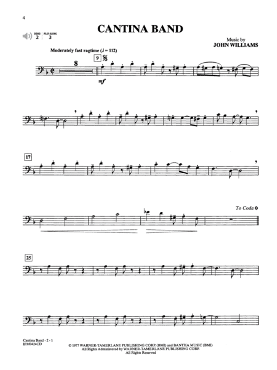 The Very Best of John Williams - Trombone (Book/digital download)