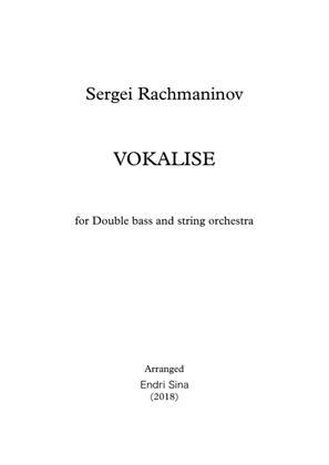 "Vokalise" for C/bass and string orchestra