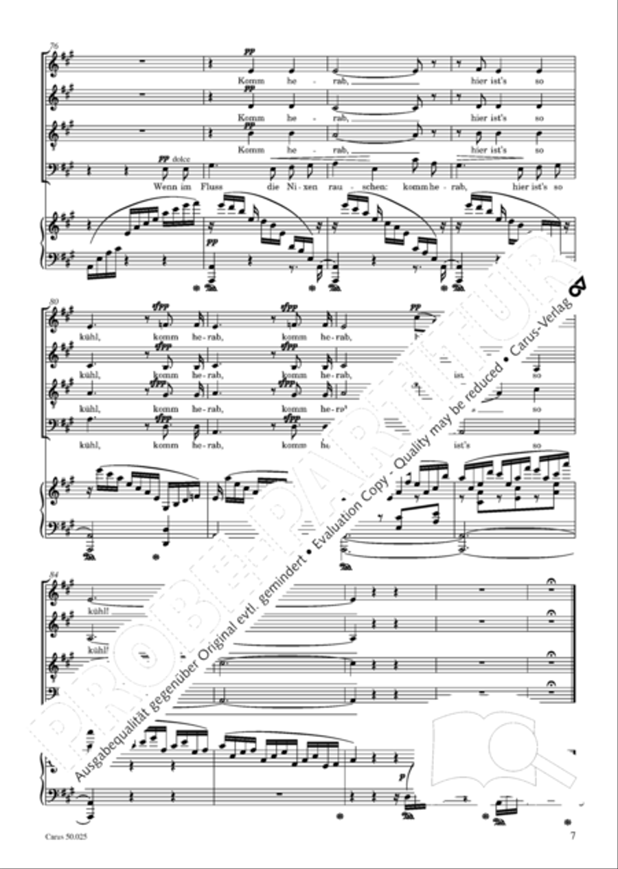Lockung 4-Part scores gallery preview page 8