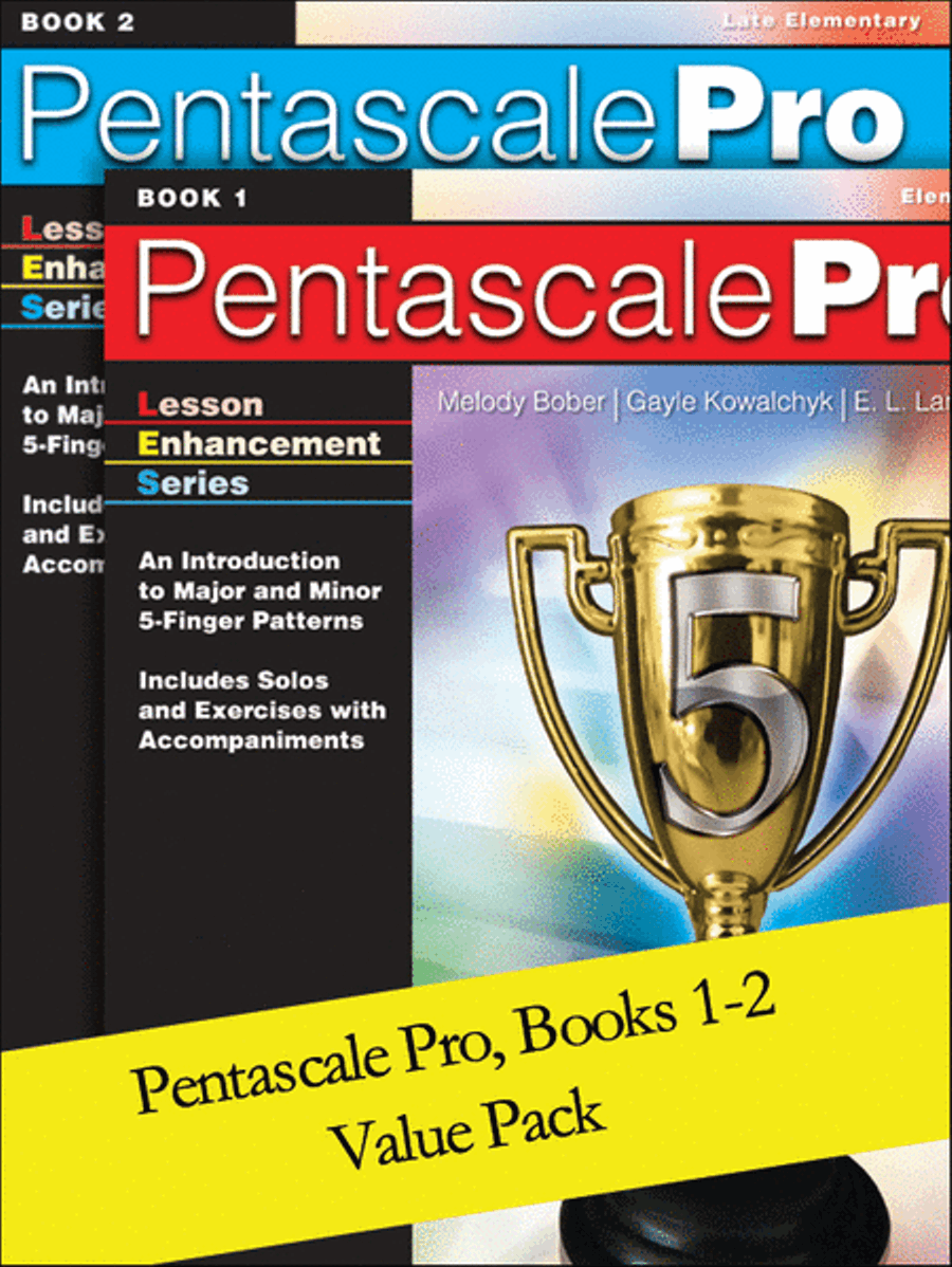 Pentascale Pro 1-2 (Value Pack) Piano Solo scores gallery preview page 1