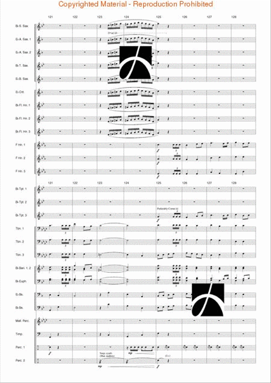 Artemis (Fulnaho) Concert Band scores gallery preview page 17