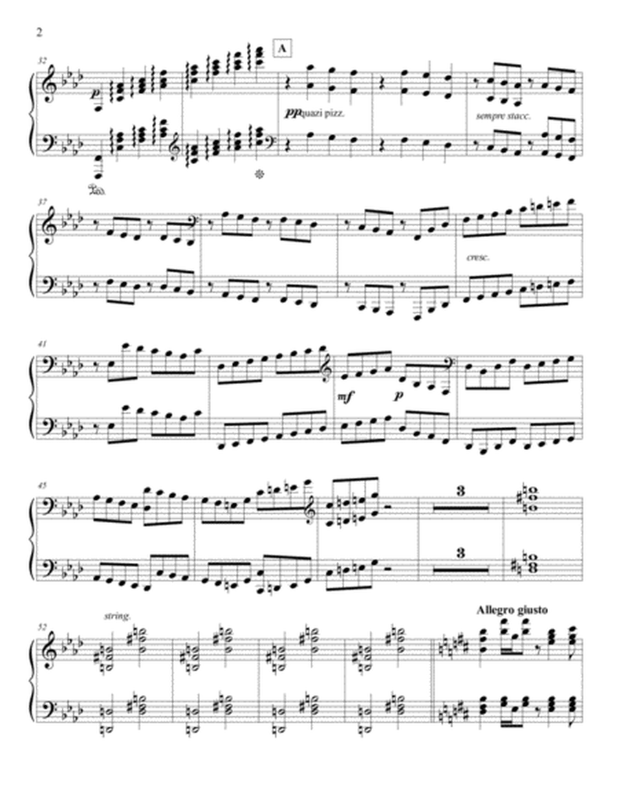 Piotr Tchaikovsky - "Romeo and Juliet" arr. for piano quartet (piano part)