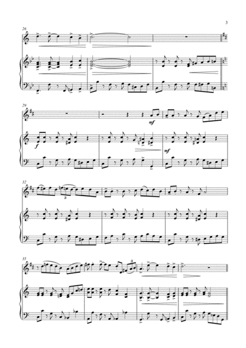 Battle Hymn of the Republic - a Jazz Arrangement - for Trumpet and Piano image number null