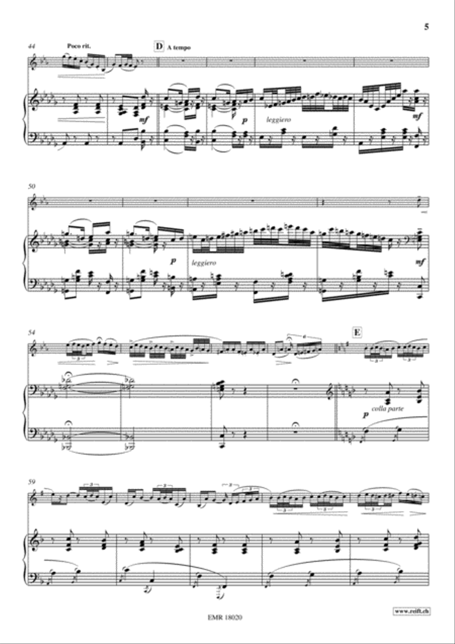 Ballet Scene Ballet Scene Euphonium scores gallery preview page 5