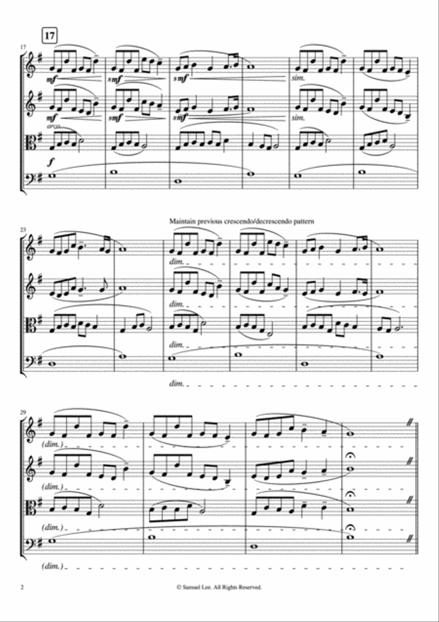 If Only If Only String Quartet scores gallery preview page 3
