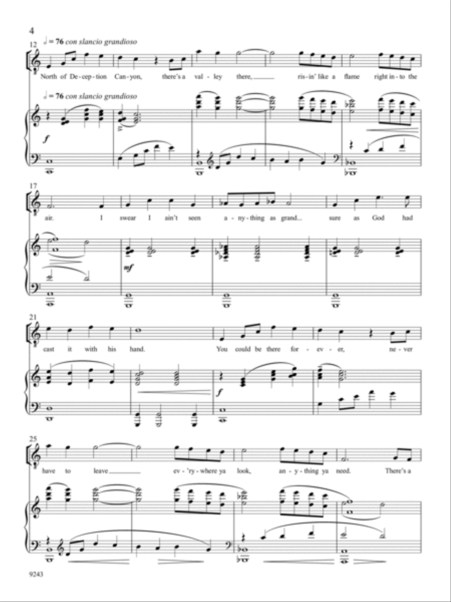 Venter's Aria Venter's Aria Tenor Voice scores gallery preview page 4
