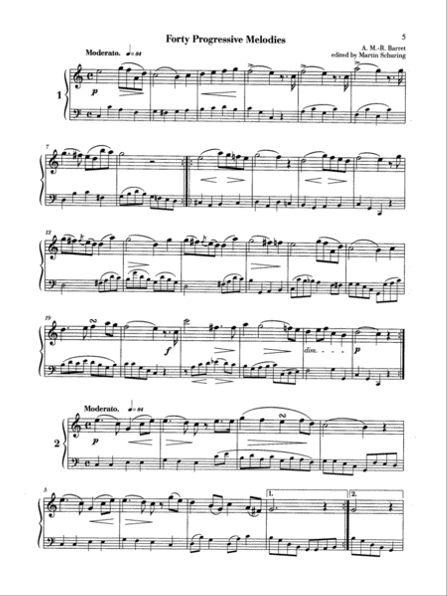 Forty Progressive Studies Oboe scores gallery preview page 6