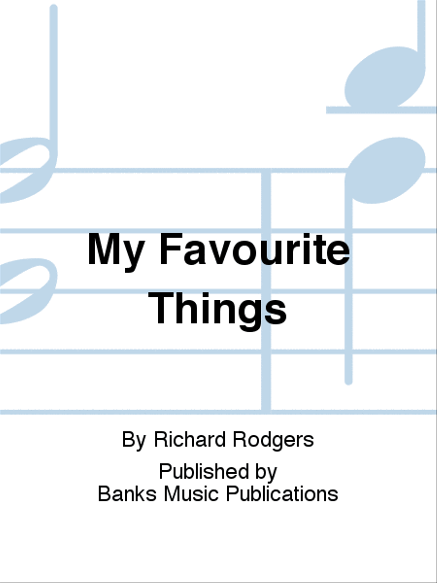 My Favourite Things SSA scores gallery preview page 1