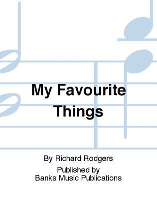 Book cover for My Favourite Things