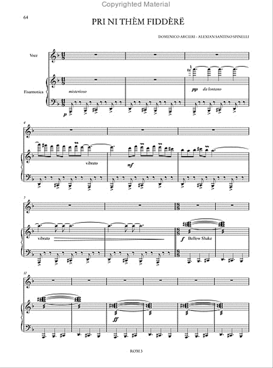 Romanó Drom (Romany Caravan) for Accordion Accordion scores gallery preview page 12