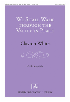 Book cover for We Shall Walk through the Valley in Peace