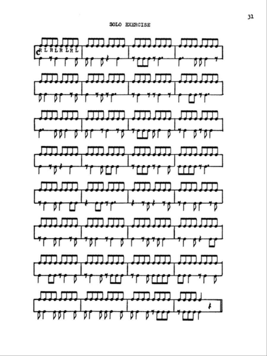 Progressive Steps to Bass Drum Technique for the Modern Drummer Drum Set scores gallery preview page 4