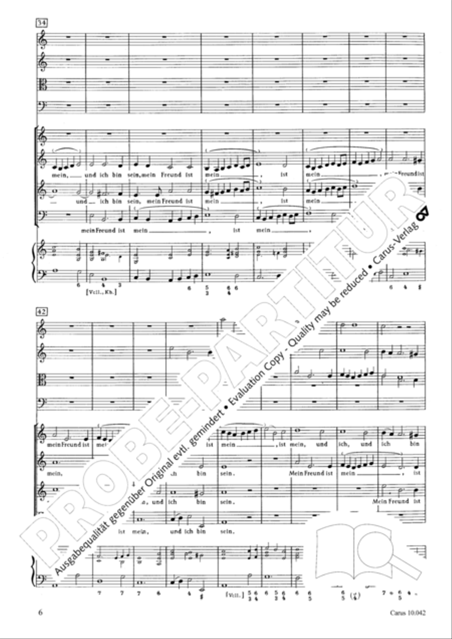 Mein Freund ist mein 4-Part scores gallery preview page 7