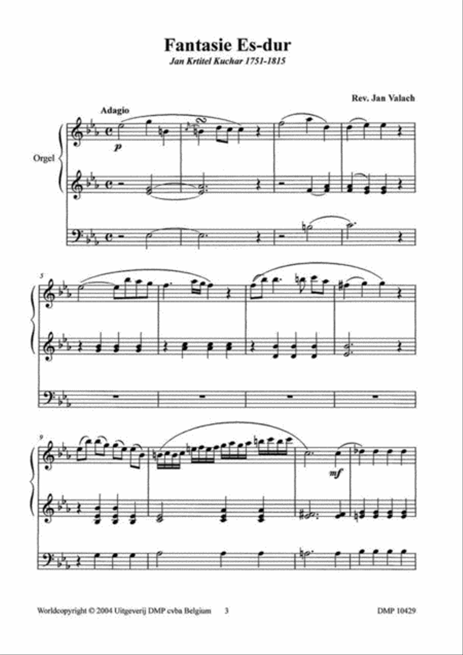 Fantasie Es Dur Organ scores gallery preview page 2