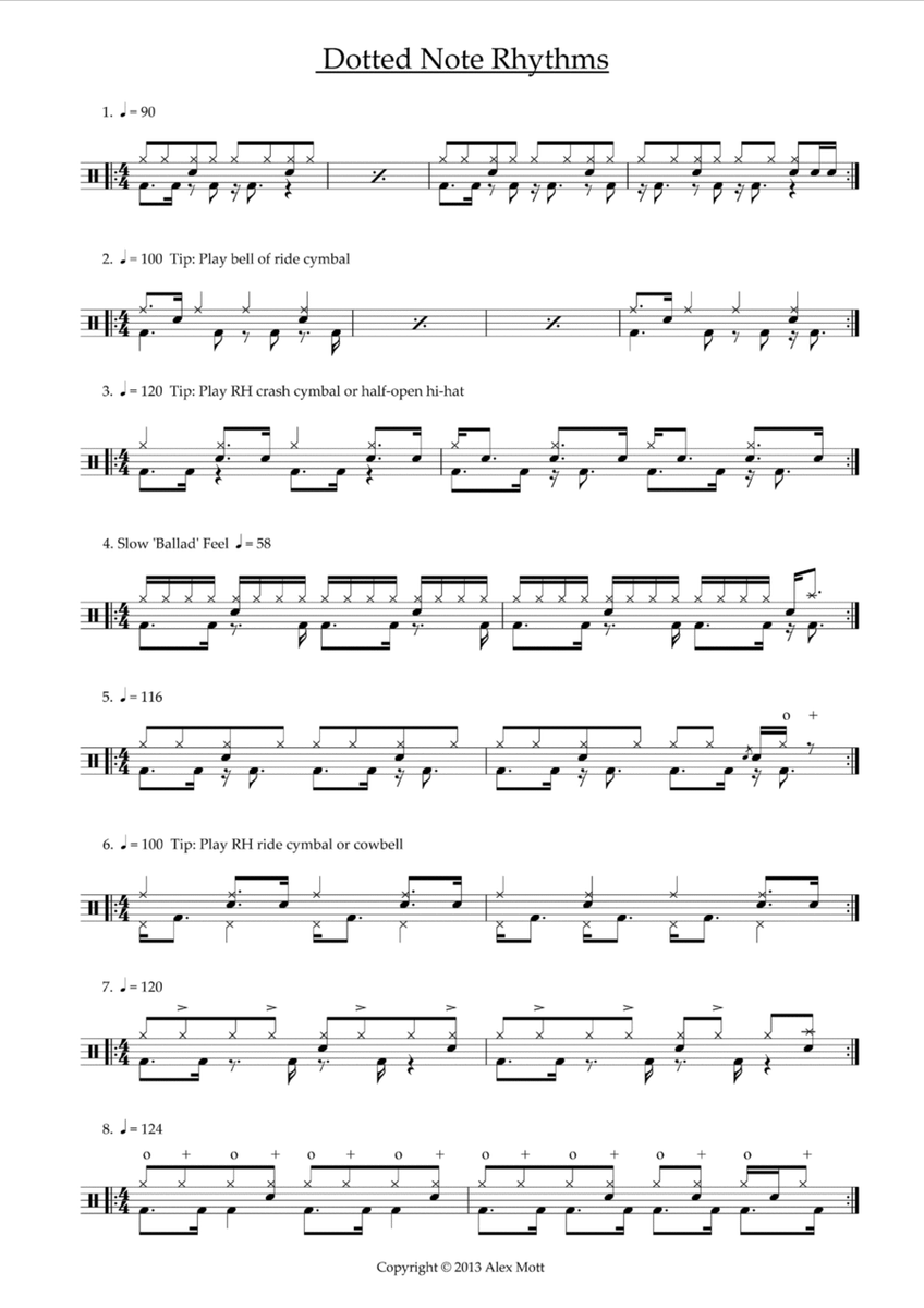 Dotted Note Rhythms image number null