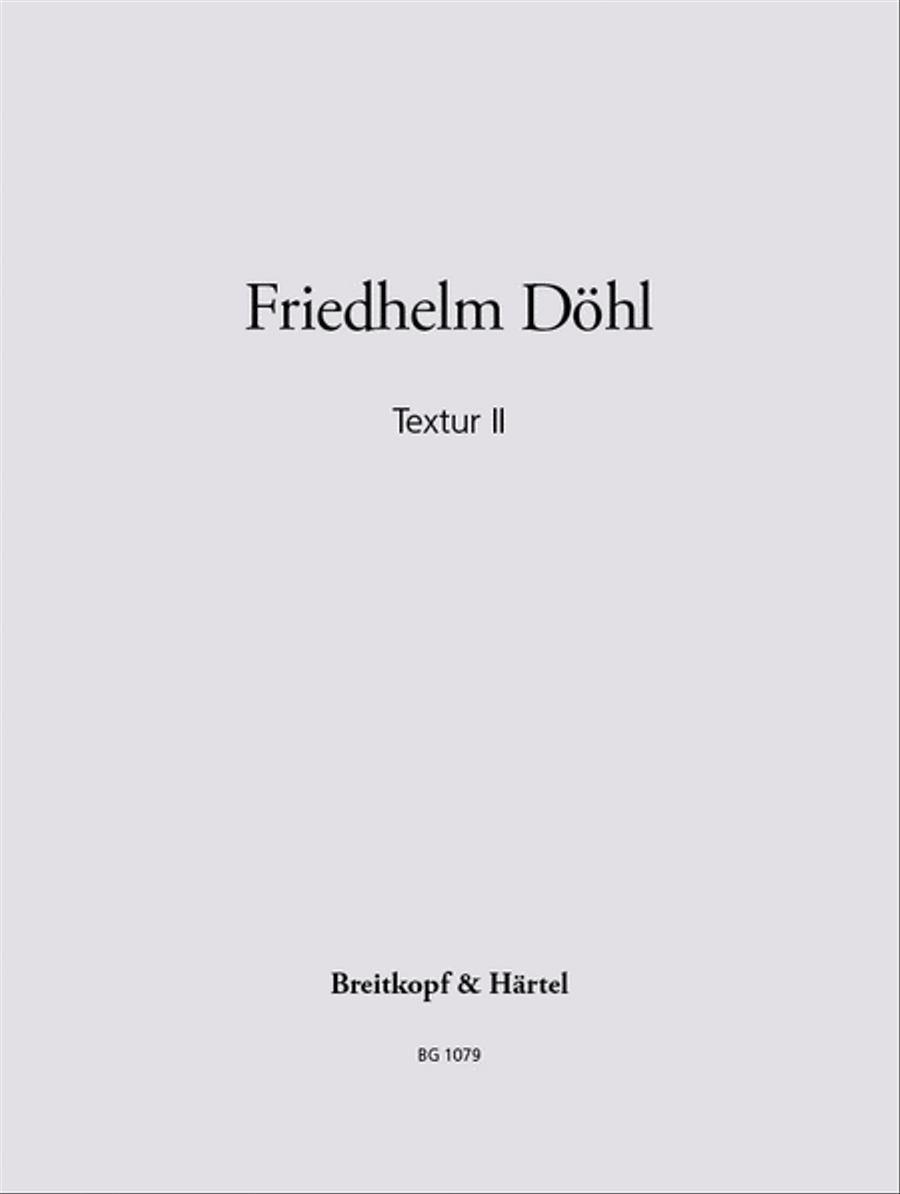 Textur II Piano Solo scores gallery preview page 1