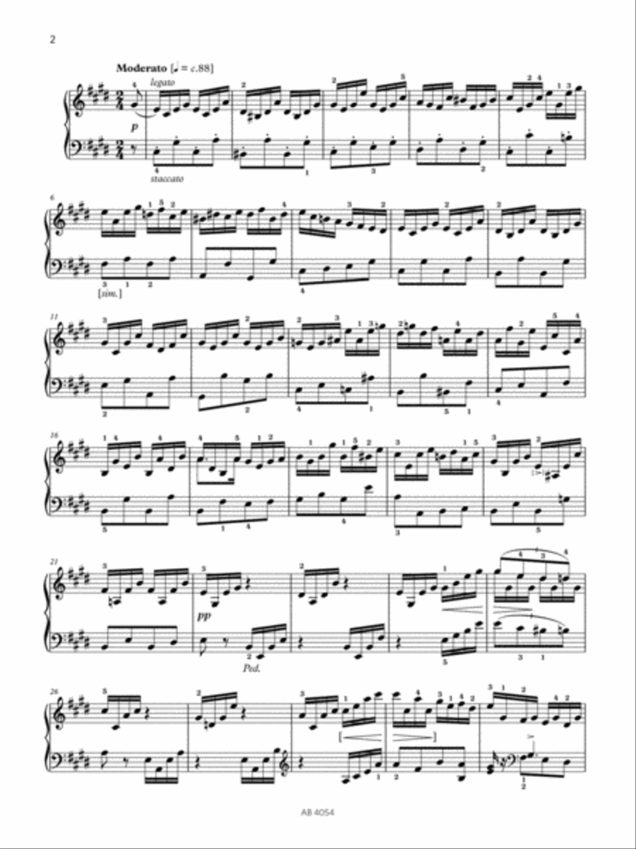 Moment musical in C sharp minor (Grade 8, list A3, from the ABRSM Piano Syllabus 2023 & 2024) Piano Method scores gallery preview page 2