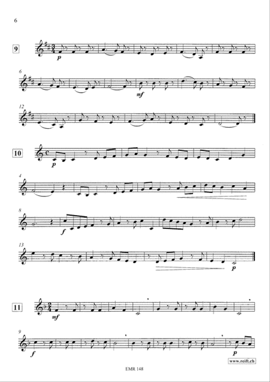 Technical & Melodic Studies Vol. 2 Trumpet scores gallery preview page 6