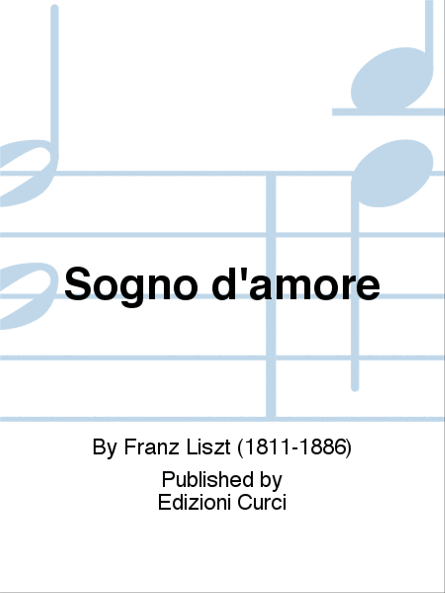 Sogno d'amore Piano Solo scores gallery preview page 1