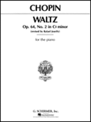 Book cover for Waltz, Op. 64, No. 2 in C# Minor