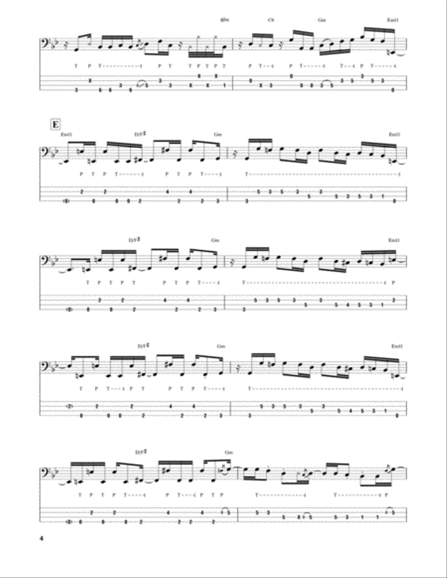 Detroit Guitar Tablature scores gallery preview page 4
