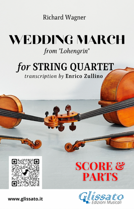 Book cover for Wedding March - String Quartet (score & parts)